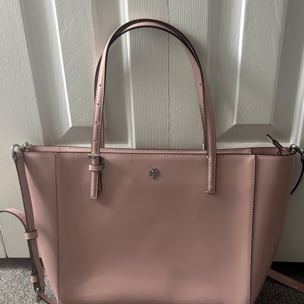 Troy Burch blush pink patent leather tote bag - Picture 6 of 7